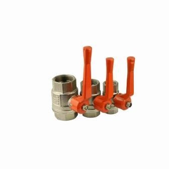 Valves à billes en laiton forgé CW617N 1/2 pouce à 4 pouces