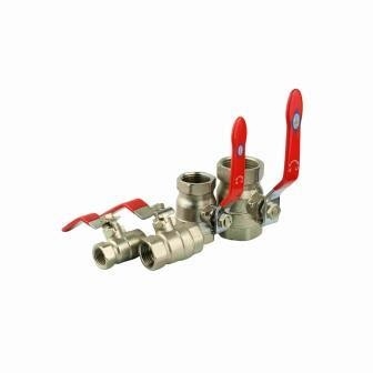Valves à billes en laiton forgé CW617N 1/2 pouce à 4 pouces