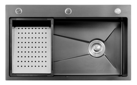 304SS évier de cuisine en acier inoxydable