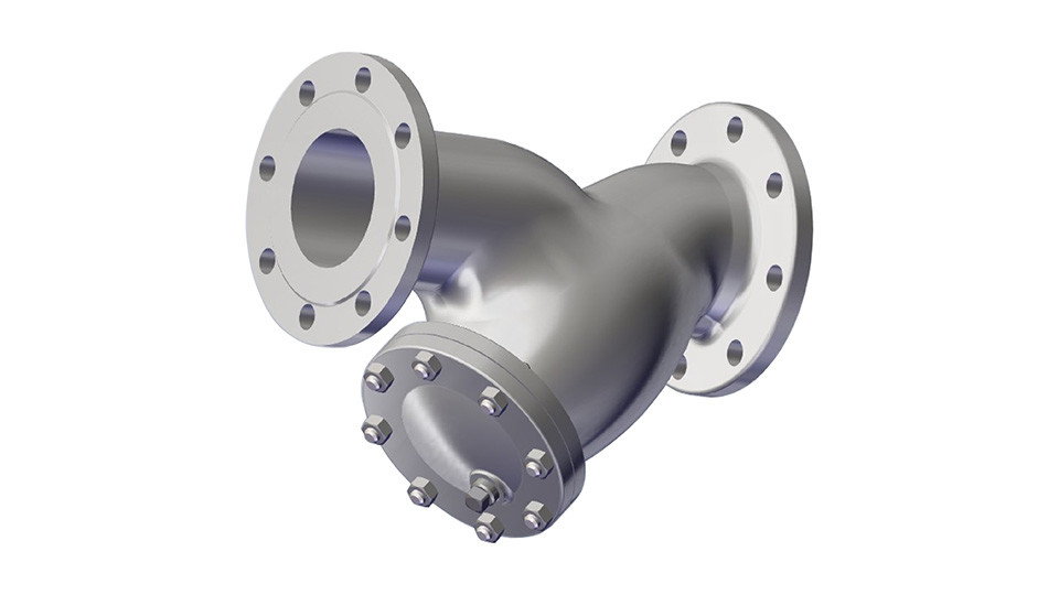 Classe 125 Classe 150 Y soupapes de filtrage en fonte ANSI soupape de porte ductile PN16 PN10