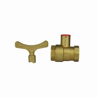 Valves à billes en laiton forgé CW617N 1/2 pouce à 4 pouces