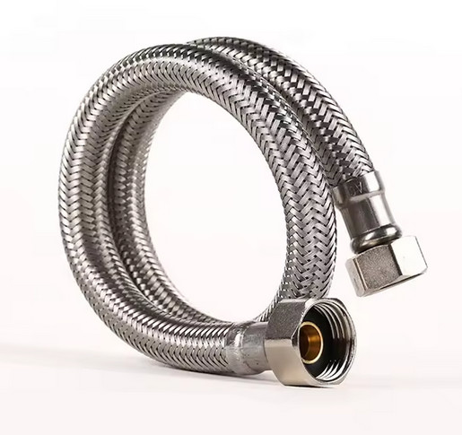 tuyaux souples en acier inoxydable métalliques tressés tuyaux de robinet d'évier féminin à féminin féminin à masculin