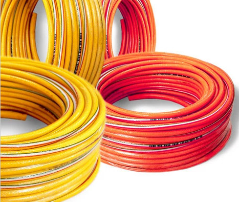 Résistant à l'huile tuyaux flexibles doux compresseur léger PVC tuyau d'air hybride 300 Psi