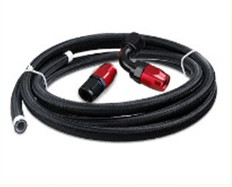5/16 pouces tuyaux flexibles en acier inoxydable tressé PTFE tressé refroidisseur d'huile de carburant tuyaux lignes
