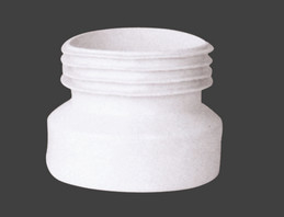 140mm Fuite toilette WC connecteur de déchets Pan connecteur de tuyau 4 pouces plastique