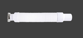Connecteur de tuyaux en plastique Téléscopique 1 - 1 / 2in X 40mm Pan Connecteur flexible