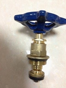 Ventilateurs de porte en laiton forgé roue à main 1/2 en - 2 en fil féminin couper les vannes