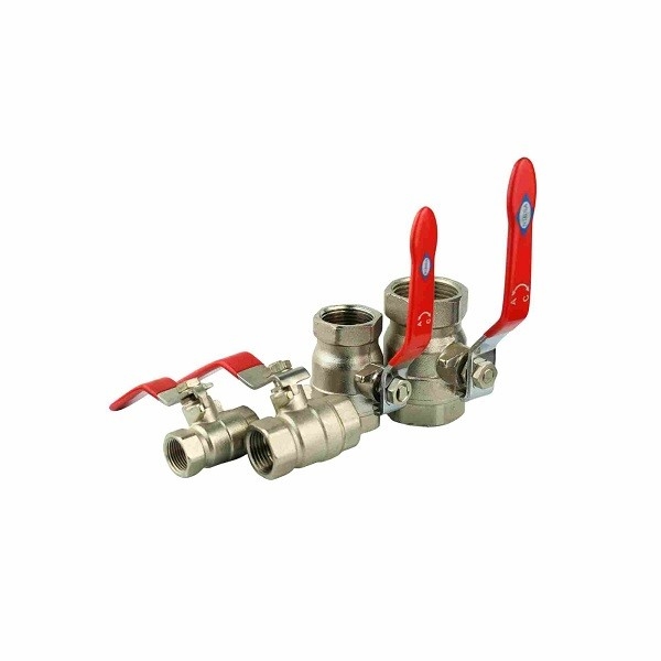 Valves à billes en laiton forgé CW617N 1/2 pouce à 4 pouces
