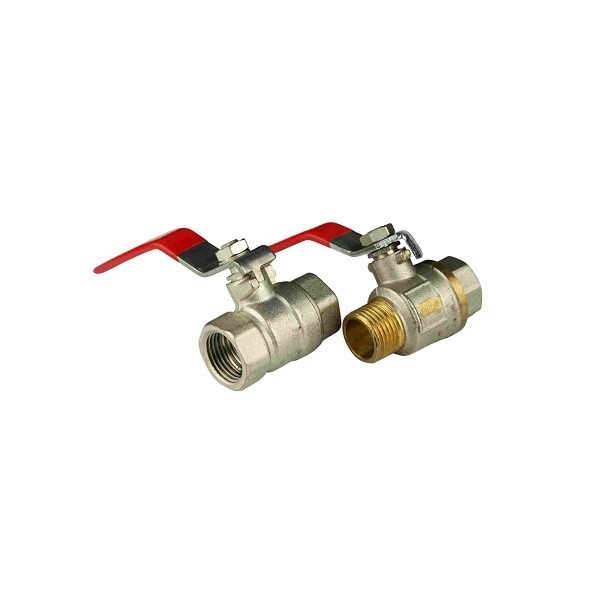 Valves à billes en laiton forgé CW617N 1/2 pouce à 4 pouces