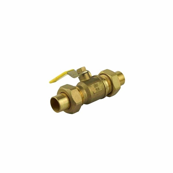 Valves à billes en laiton forgé CW617N 1/2 pouce à 4 pouces