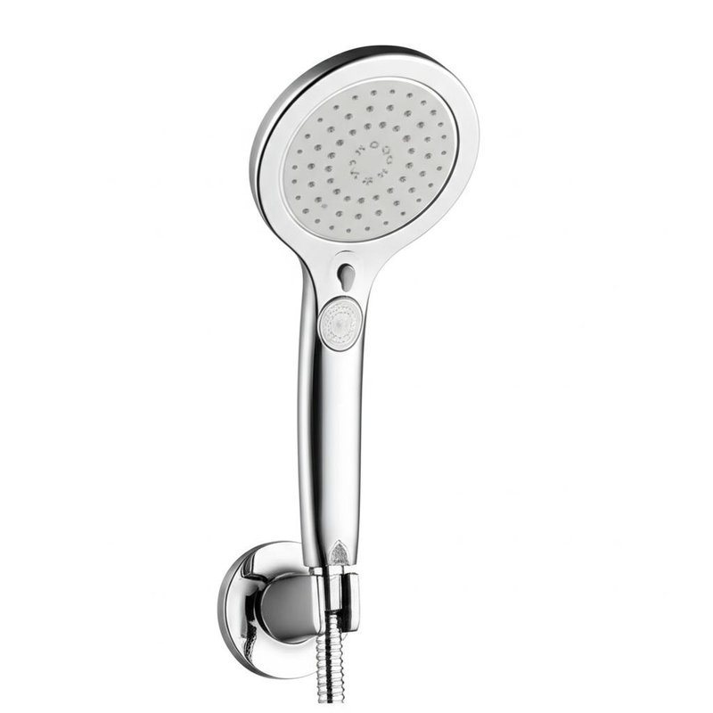 Faucon de douche de profil mince en laiton ensemble d'accueil magnétique portatif avec des buses en silicone faciles à nettoyer