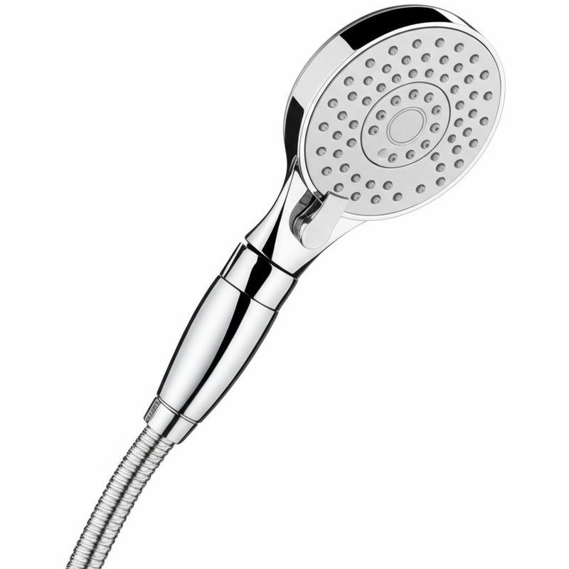 Ensemble de robinetterie de douche dissimulée en laiton avec pomme de douche pluie au plafond, bec cascade et douchette combinés