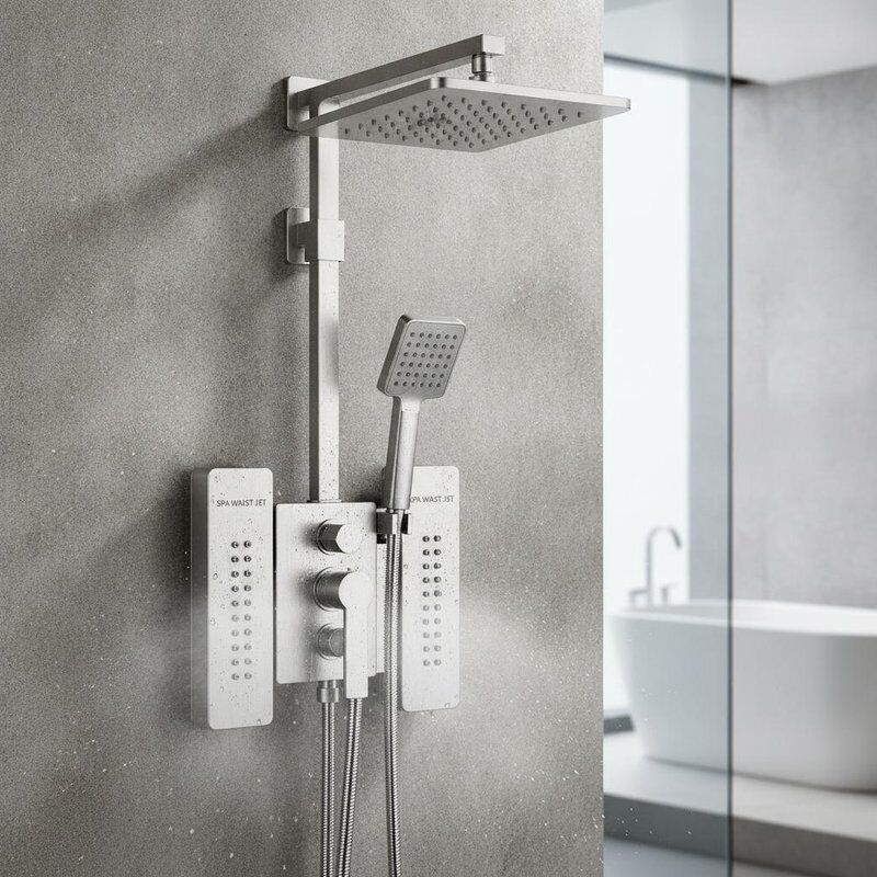 Douche à main Les robinets avec douche à la tête et SPA Waist Jet adaptés aux applications commerciales et résidentielles durables